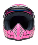 BELL Moto-3 Helmet - Deathspray Gloss Pink Purple - Extra