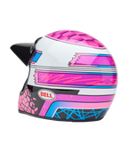 BELL Moto-3 Helmet - Deathspray Gloss Pink Purple - Extra