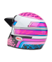 BELL Moto-3 Helmet - Deathspray Gloss Pink Purple - Extra