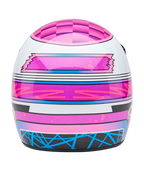 BELL Moto-3 Helmet - Deathspray Gloss Pink Purple - Extra