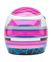 BELL Moto-3 Helmet - Deathspray Gloss Pink Purple - Extra