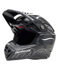 BELL Moto-10 Spherical Mips Helmet - Fasthouse Raven Matte Black/White - Extra