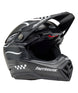 BELL Moto-10 Spherical Mips Helmet - Fasthouse Raven Matte Black/White - Extra