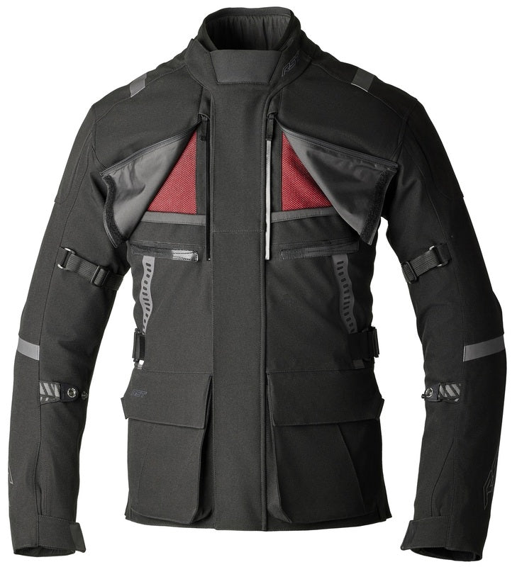 RST Pro Series Vulcan CE Textile Jacket - Black/Black - Extra
