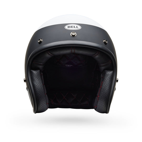 BELL Custom 500 Helmet - Parlor Matte Black/White - Extra