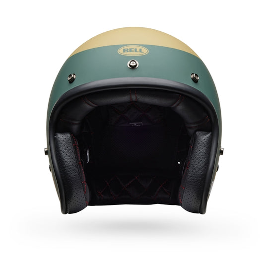 BELL Custom 500 Helmet - Parlor Matte Emerald/Gold - Extra