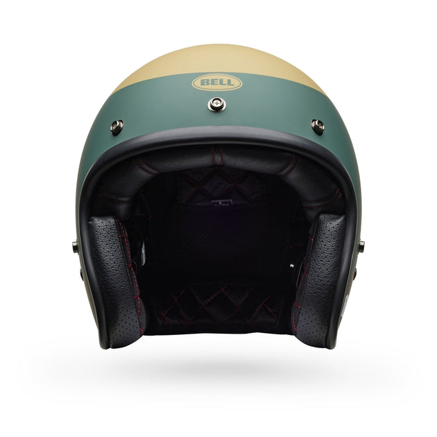 BELL Custom 500 Helmet - Parlor Matte Emerald/Gold - Extra