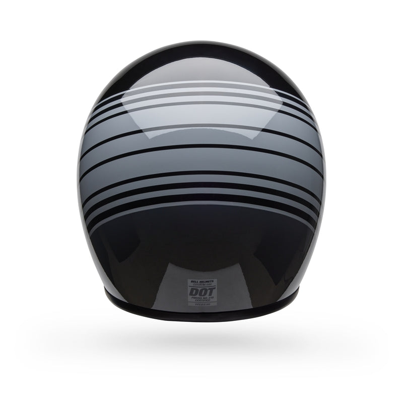 BELL Custom 500 Helmet - Edge Gloss Metallic Black/Gray - Extra