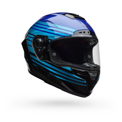 BELL Race Star DLX Flex Helmet - Dash Gloss Blue/Black - Extra