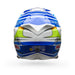 BELL Moto-10 Spherical Helmet - Pro Circuit 25 Gloss Blue/White - Extra