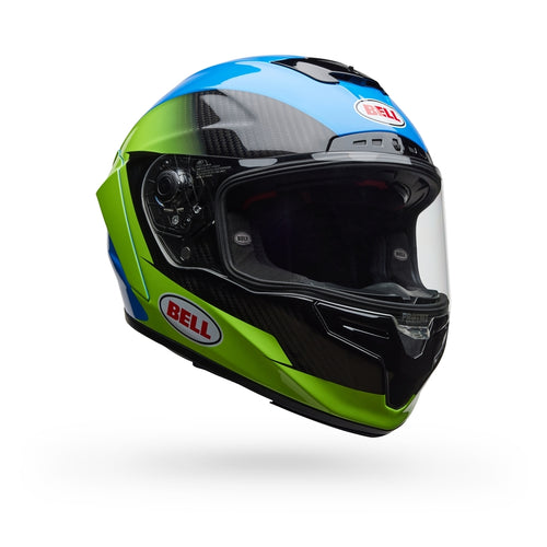 BELL Race Star DLX Flex Helmet - Corsa Blue/Flo - Extra