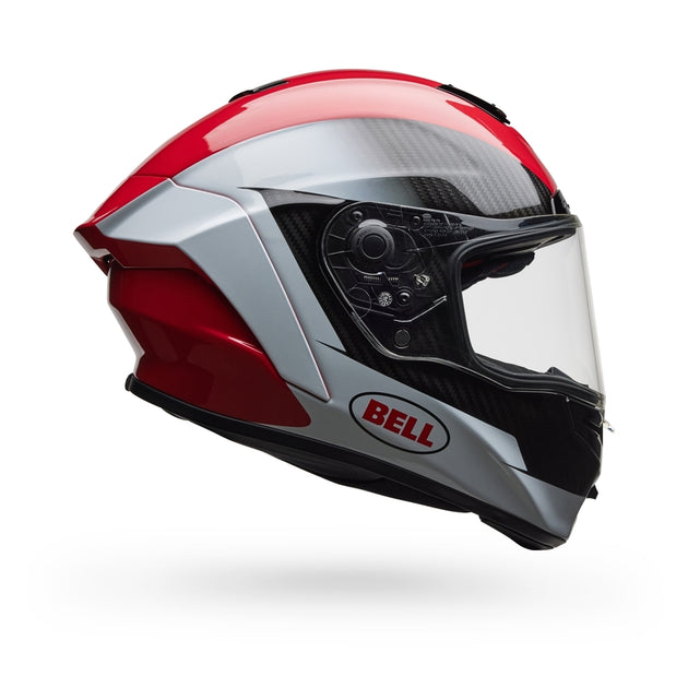 BELL Race Star DLX Flex Helmet - Corsa Red/White - Extra
