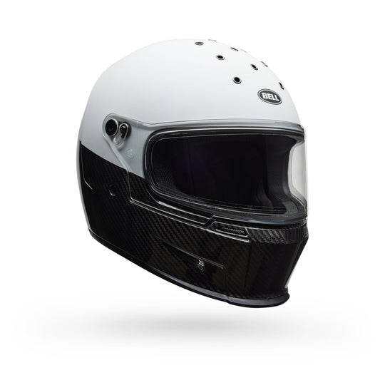 BELL Eliminator Carbon Helmet - Diverge Matte/Gloss White/Black - Extra