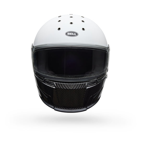 BELL Eliminator Carbon Helmet - Diverge Matte/Gloss White/Black - Extra