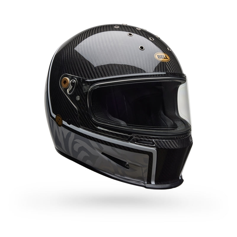 BELL Eliminator Carbon Helmet - RSD Journey Satin/Gloss Black/Gray - Extra