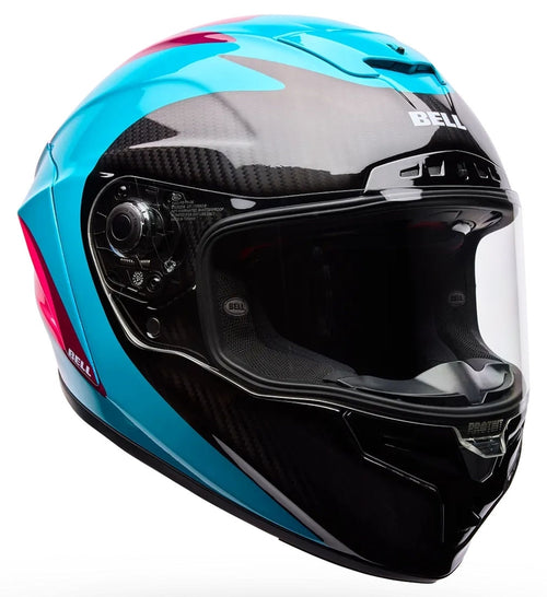 BELL Race Star DLX Flex Helmet - Fluid Green/Pink - Extra