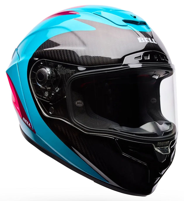 BELL Race Star DLX Flex Helmet - Fluid Green/Pink - Extra