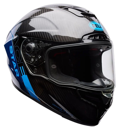 BELL Race Star DLX Flex Helmet - Strike Blue - Extra