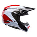 BELL Moto-10 Spherical Helmet - Fluid Black/Red - Extra