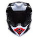 BELL Moto-10 Spherical Helmet - Fluid Black/Red - Extra