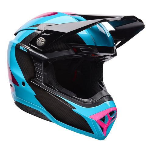 BELL Moto-10 Spherical Helmet - Fluid Green Pink - Extra