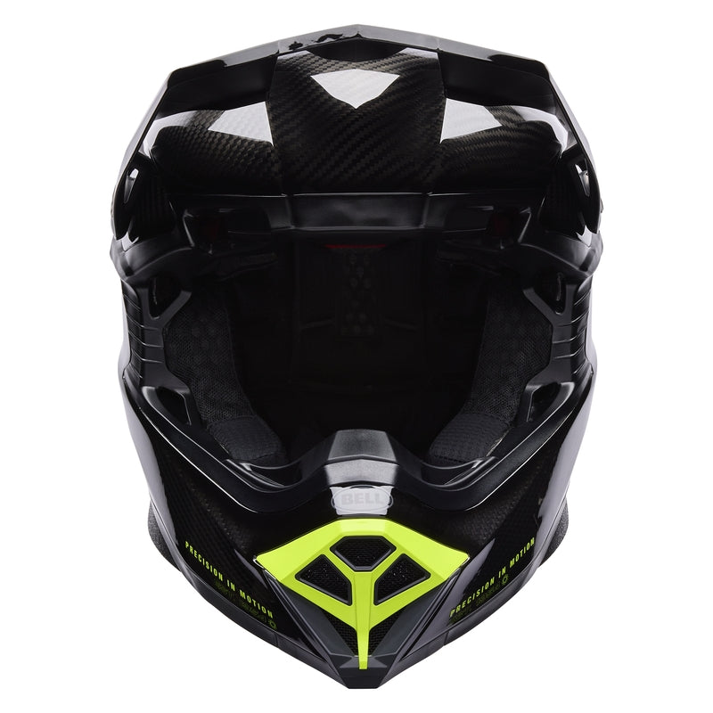 BELL Moto-10 Spherical Helmet - Strike Yellow/Grey - Extra