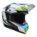 BELL Moto-10 Spherical Helmet - Grid White/Blue - Extra