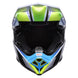 BELL Moto-10 Spherical Helmet - Grid White/Blue - Extra