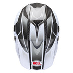 BELL Moto-10 Spherical Helmet - Grid White/Black/Grey - Extra