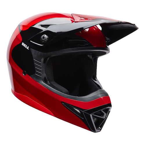 BELL MX-10 Mips Helmet - Wave Red/Black - Extra