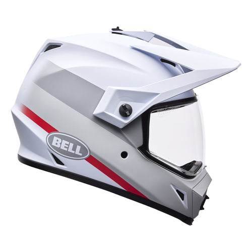 BELL MX-9 Adventure Mips Helmet - Trial White/Red - Extra