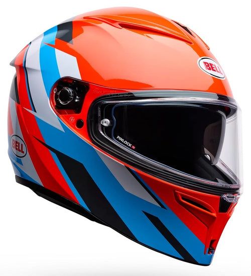 BELL Lithium Helmet - Nova Orange/Blue - Extra