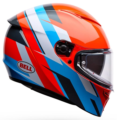 BELL Lithium Helmet - Nova Orange/Blue - Extra