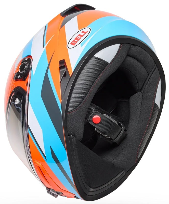 BELL Lithium Helmet - Nova Orange/Blue - Extra
