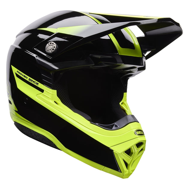 BELL Moto-10 Mips Helmet - Fade Black Yellow - Extra