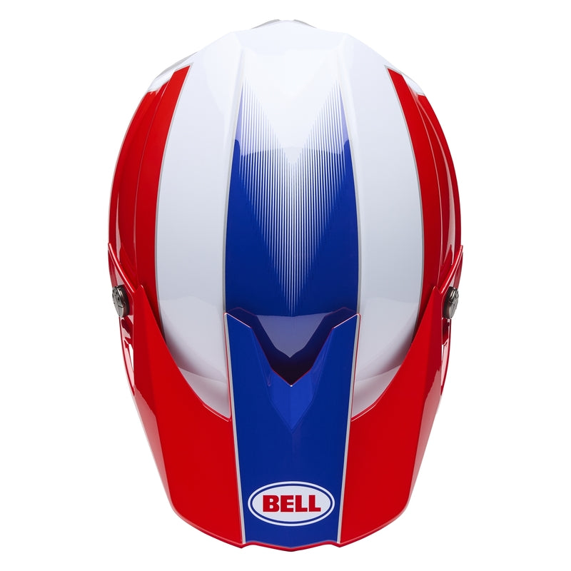 BELL Moto-10 Mips Helmet - Falcon Red/White - Extra