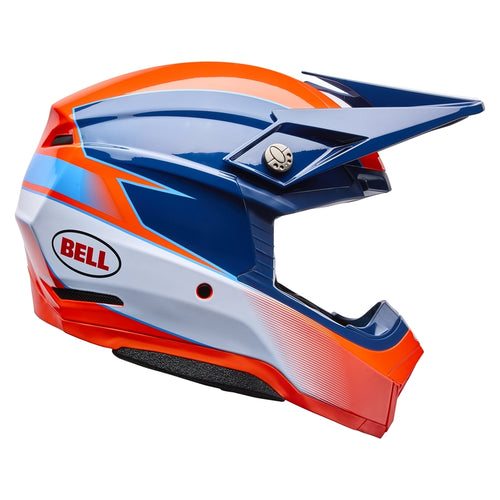 BELL Moto-10 Mips Helmet - Falcon Orange/Blue - Extra