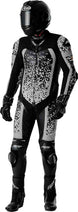 RST Pro Series D3O Airbag Leather Suit - Black/Silver - Extra
