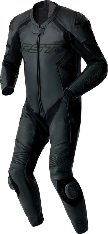 RST S1 D3O Leather Suit - Black - Extra