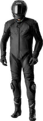 RST S1 D3O Leather Suit - Black - Extra
