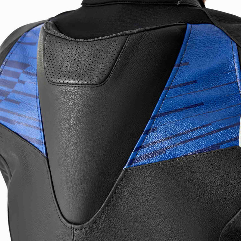 RST Tractech Evo D3O Leather Jacket - Black/Blue - Extra