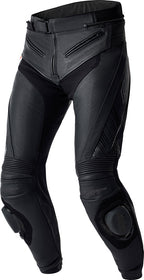 RST Tractech Evo D30 Leather Pants (Short Legs) - Black - Main