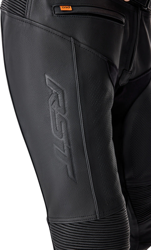 RST T2 D3O Leather Pants - Black - Extra
