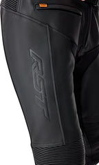 RST T2 D3O Leather Pants (Short Legs) - Black - Extra