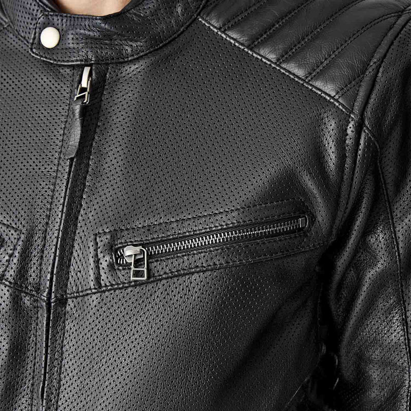 RST Roadster Air D3O Leather Jacket - Black - Extra