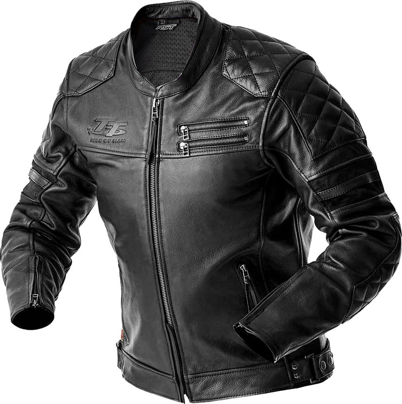 RST Hillberry D3O Leather Jacket - Black - Main