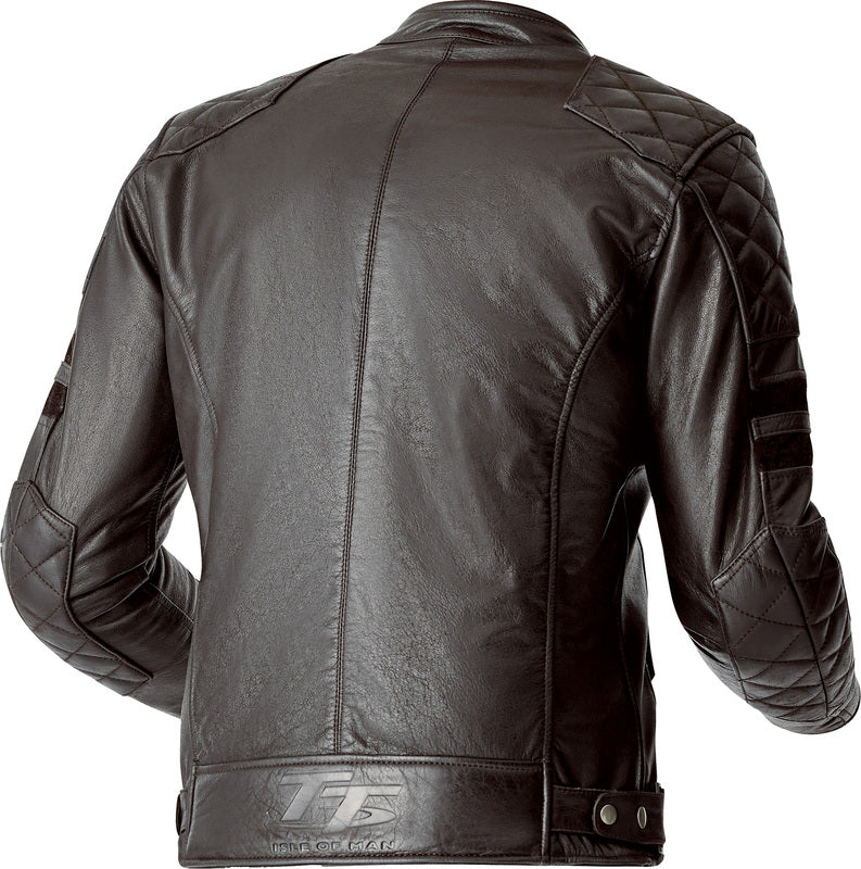 RST Hillberry D3O Leather Jacket - Brown - Extra