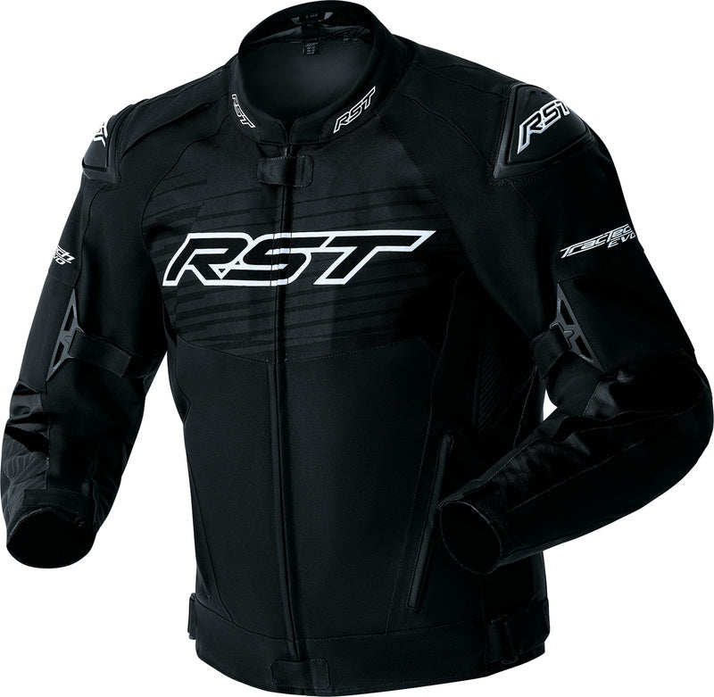 RST Tractech D3O Textile Jacket - Black/White - Main