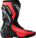 RST TracTech Evo D3O Boots - Black/Flo Red - Main