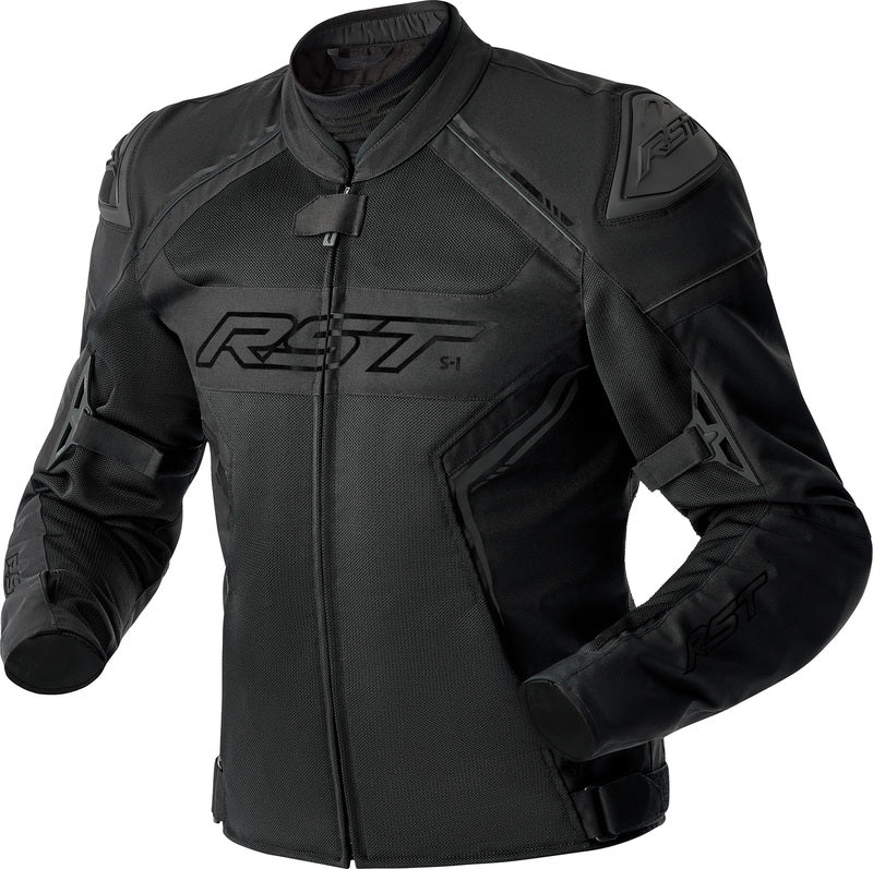 RST S1 Mesh D3O Textile Ladies Jacket - Black - Main
